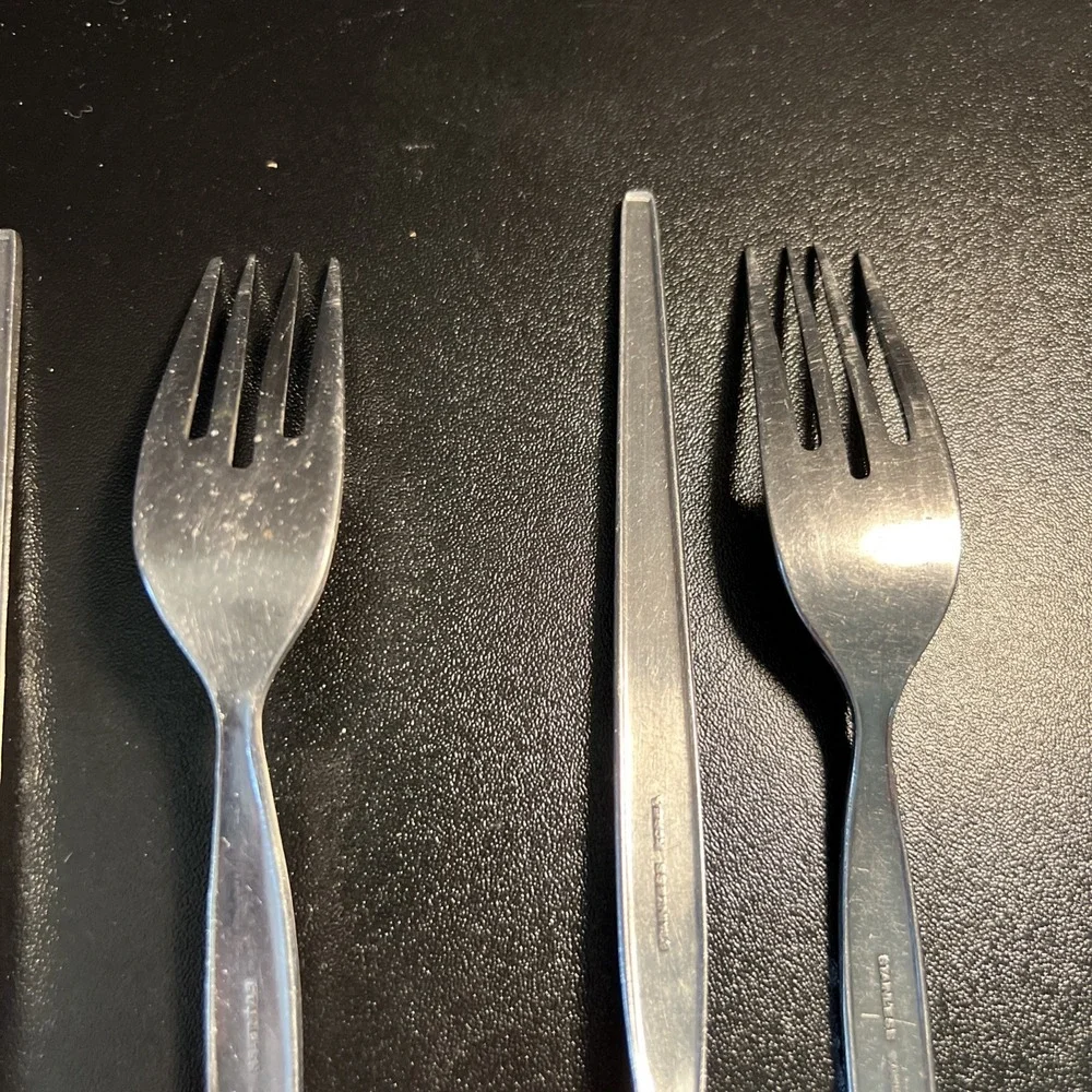 Rogers/Stanley Roberts Ensenada Stainless Dinner Fork set of 5 7.75